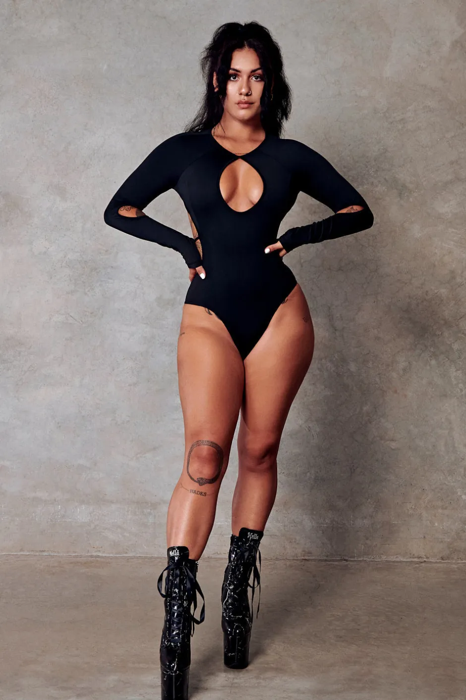 Body & Jumpsuits*CXIX 119 Plunge Bodysuit - Black