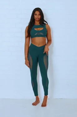 Leggings & Bikers*CXIX Baddie Leggings - Teal