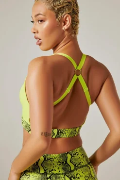 Tees & Tops*CXIX Boa Triangle Top - Slime