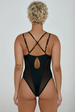 Body & Jumpsuits*CXIX Classique Bodysuit - Black