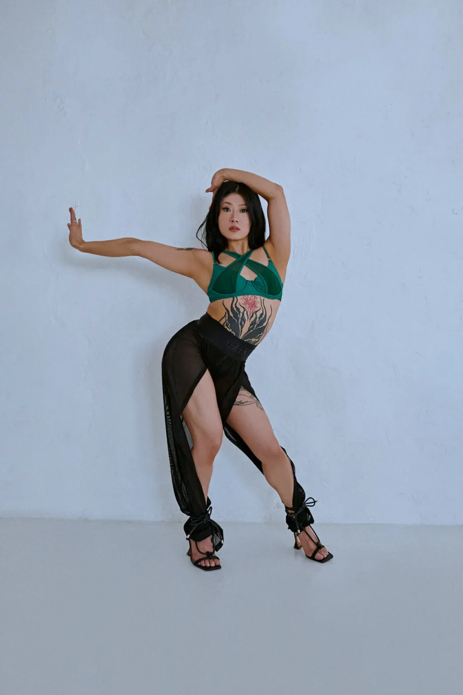 Tees & Tops*CXIX Classique Crossover Bra - Emerald