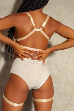 Tees & Tops*CXIX Cora Triangle Bra - Champagne