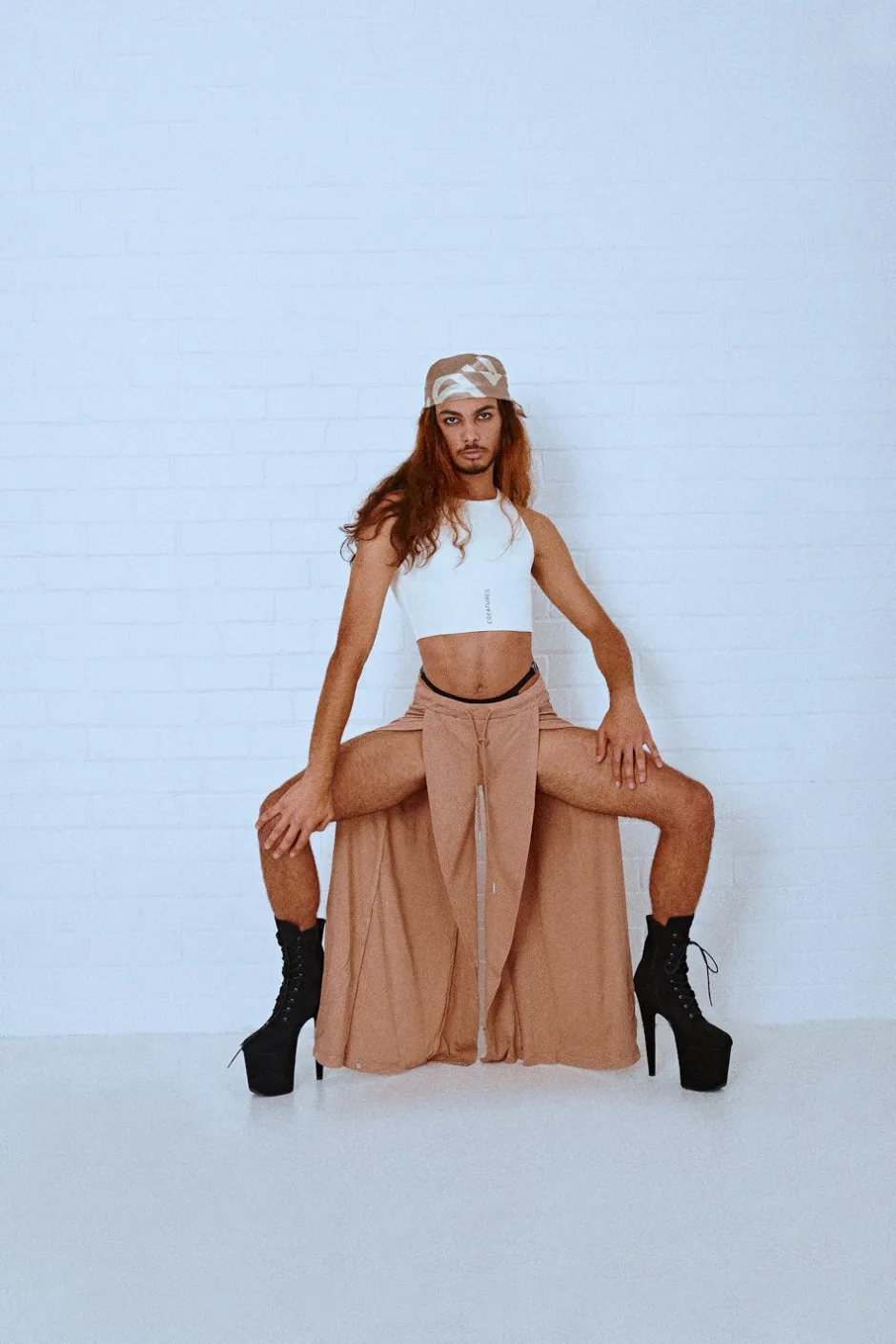 Tees & Tops*CXIX Creatures Crop Top - White