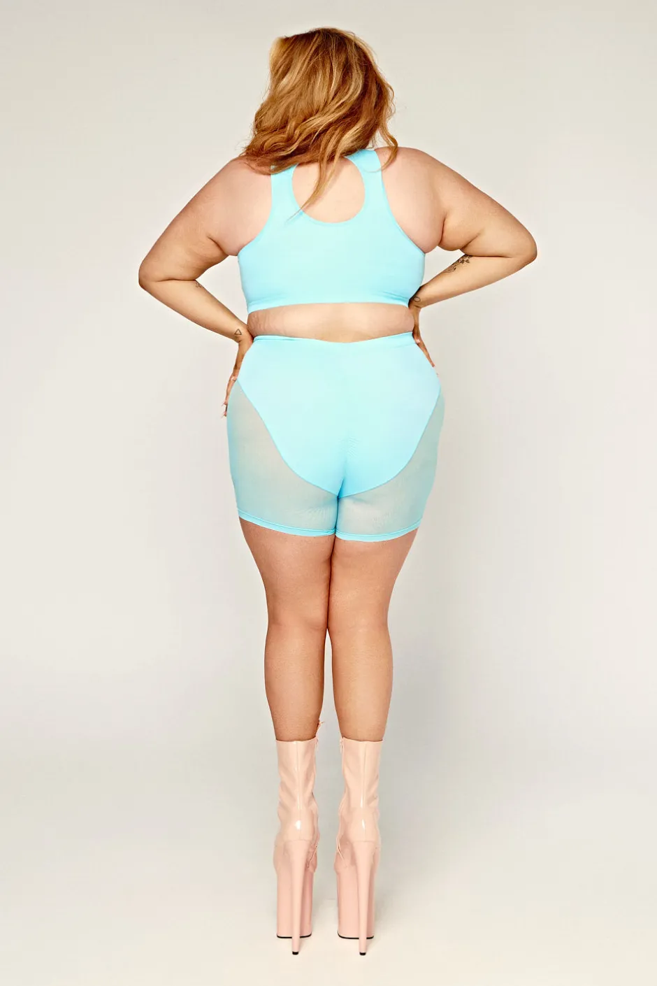 Tees & Tops*CXIX Dollhaus Sports Bra - Blue