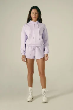 Joggers & Jumpers*CXIX Droptop Zip Hoodie - Lilac