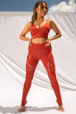 Tees & Tops*CXIX Fya Top - Red