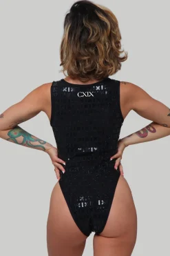 Body & Jumpsuits*CXIX Gecko Grip™ Bodysuit: Black
