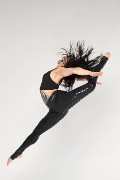 Gecko Grip™ Apparel*CXIX Gecko Grip™ Leggings: Black Waistband Grip