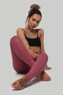 Gecko Grip™ Apparel*CXIX Gecko Grip™ Leggings: Mauve
