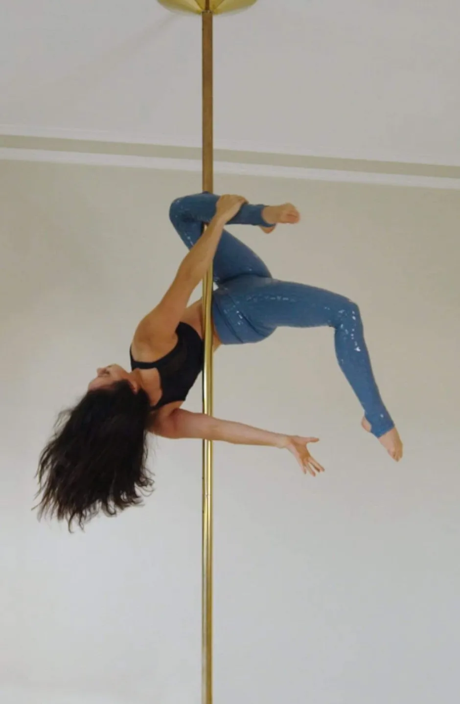 Leggings & Bikers*CXIX Gecko Grip™ Leggings: Steel Blue