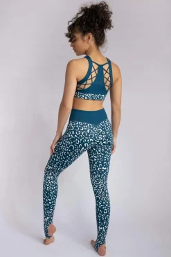 Gecko Grip™ Apparel*CXIX Gecko Grip™ Leggings: Twilight Leopard