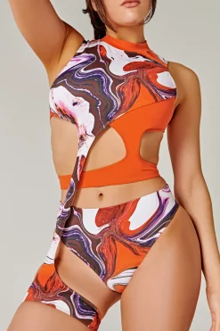 High Waisted Bottoms*CXIX High Waist Bottom - Trippin