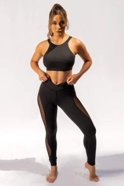 Leggings & Bikers*CXIX Leggings: Black Croc