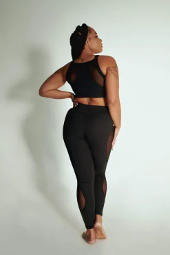 Leggings & Bikers*CXIX Leggings: Black Croc