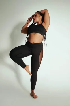 Leggings & Bikers*CXIX Leggings: Black Croc