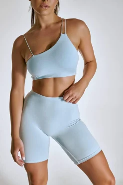 Leggings & Bikers*CXIX Luxlounge Biker Shorts - Baby Blue