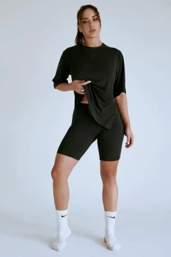 Tees & Tops*CXIX Luxlounge Oversized T-Shirt - Black