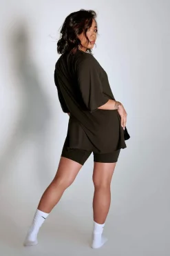 Tees & Tops*CXIX Luxlounge Oversized T-Shirt - Black