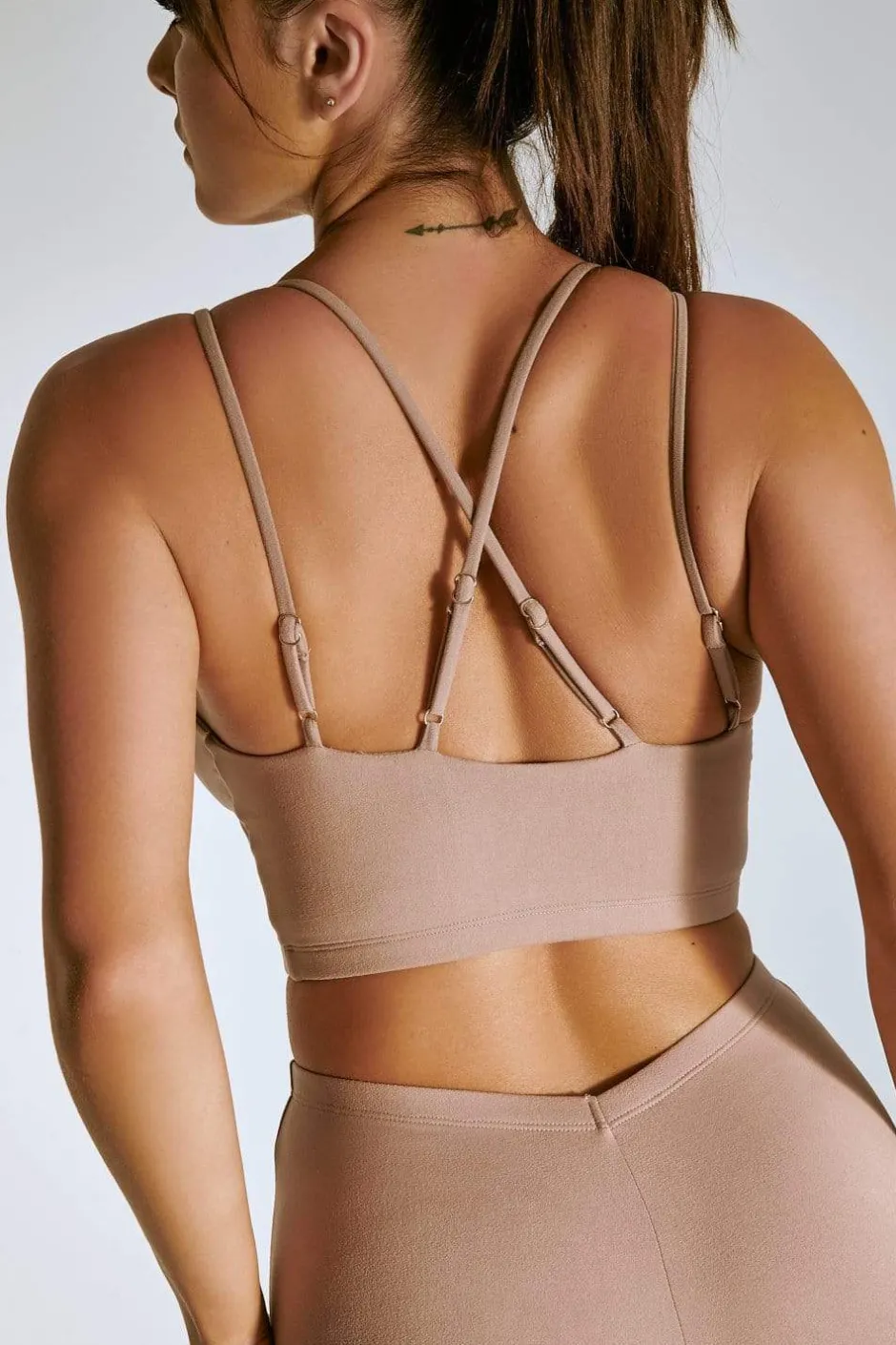 Tees & Tops*CXIX Luxlounge Triangle Top - Taupe