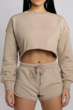 Joggers & Jumpers*CXIX Off-Duty Short - Fawn