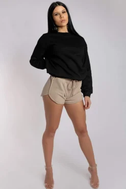 Joggers & Jumpers*CXIX Off-Duty Short - Fawn
