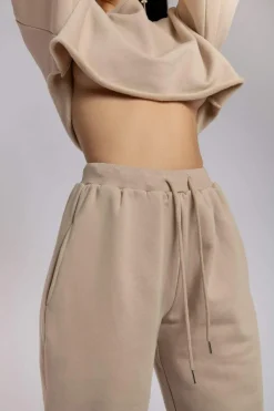 Joggers & Jumpers*CXIX Oversized Jogger Bottoms - Fawn