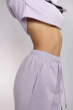 Joggers & Jumpers*CXIX Oversized Jogger Bottoms - Lilac