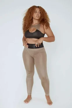 Leggings & Bikers*CXIX Snatched Leggings - Mink