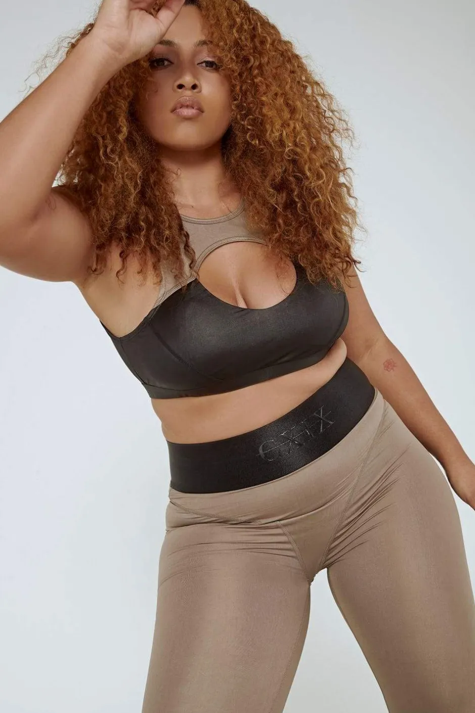 Leggings & Bikers*CXIX Snatched Leggings - Mink