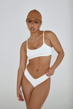 Cheeky Bottoms*CXIX The Hills Bottoms - Ribbed White