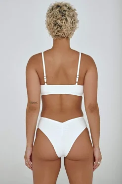 Cheeky Bottoms*CXIX The Hills Bottoms - Ribbed White