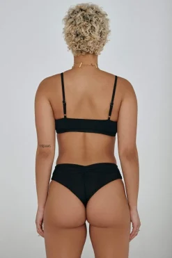 Cheeky Bottoms*CXIX The Hills Bottoms - Ribbed Black