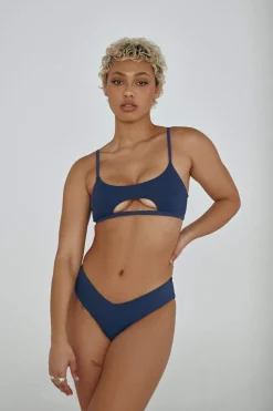 Cheeky Bottoms*CXIX The Hills Bottoms - Ribbed Navy