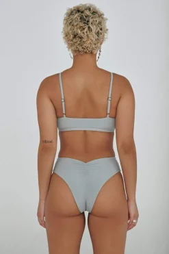Cheeky Bottoms*CXIX The Hills Bottoms - Ribbed Light Grey