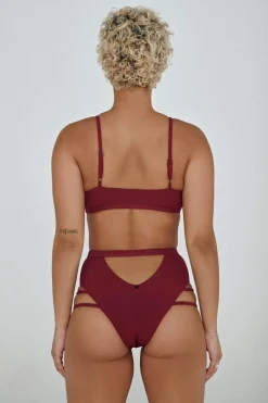 Tees & Tops*CXIX The Hills Raree Top - Ribbed Plum