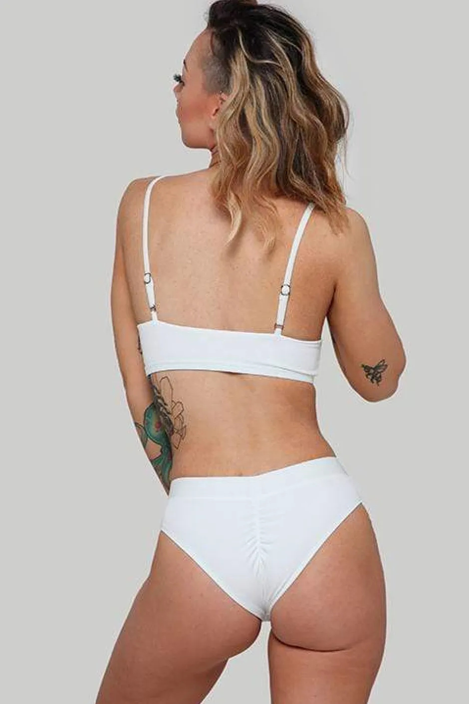 Tees & Tops*CXIX The Hills Raree Top - Ribbed White