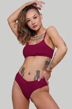 Tees & Tops*CXIX The Hills Top - Ribbed Plum