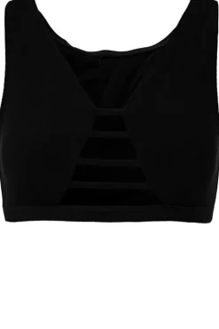 Tees & Tops*CXIX The Valley Top - Ribbed Black