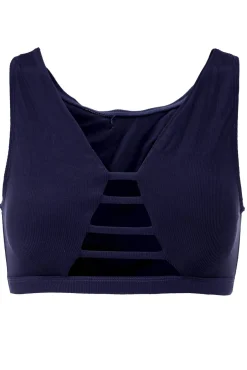 Tees & Tops*CXIX The Valley Top - Ribbed Navy