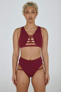 Tees & Tops*CXIX The Valley Top - Ribbed Plum